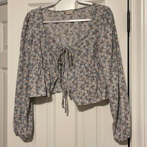 Long sleeve blouse